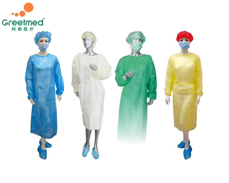 Disposable Isolation Gown greetmed