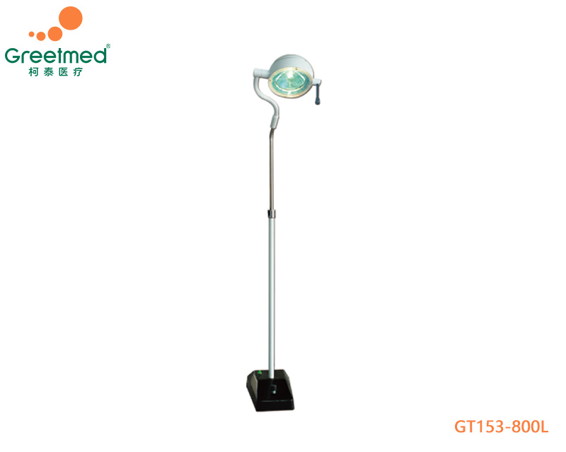 Single reflector luminescence lamp for aurgical operation greetmed