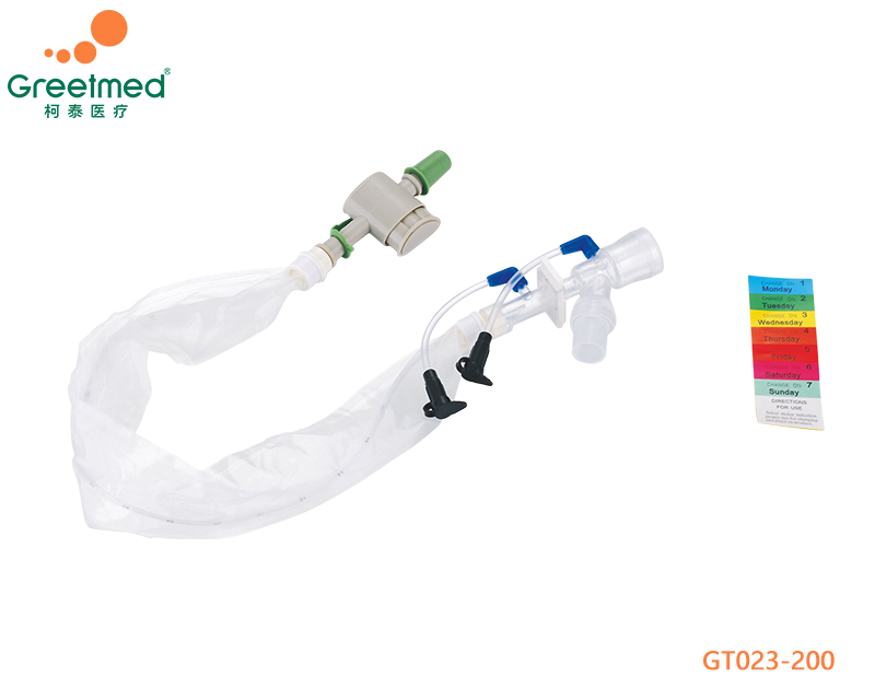 Closed suction catheter greetmed
